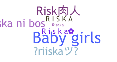 ชื่อเล่น - Riska