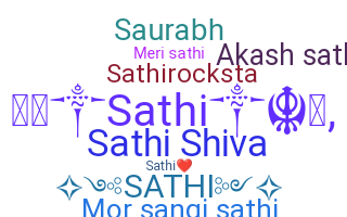 ชื่อเล่น - Sathi