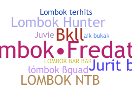 ชื่อเล่น - Lombok
