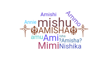 ชื่อเล่น - Amisha