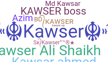 ชื่อเล่น - Kawser