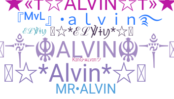 ชื่อเล่น - Alvin