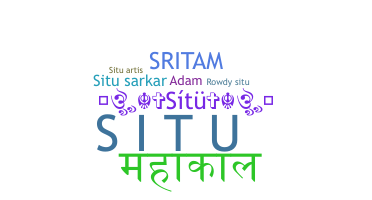 ชื่อเล่น - Situ