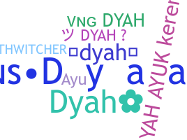 ชื่อเล่น - Dyah