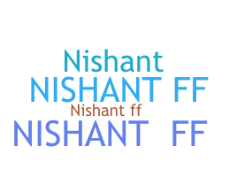 ชื่อเล่น - Nishantff