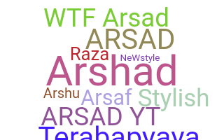 ชื่อเล่น - Arsad