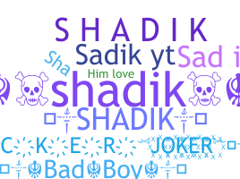 ชื่อเล่น - Shadik