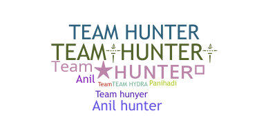ชื่อเล่น - Teamhunter
