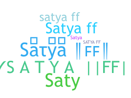 ชื่อเล่น - Satyaff