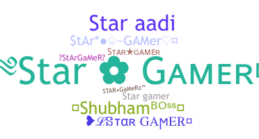 ชื่อเล่น - StarGamer