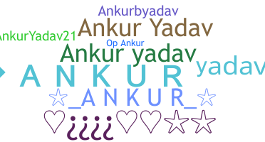 ชื่อเล่น - AnkurYadav