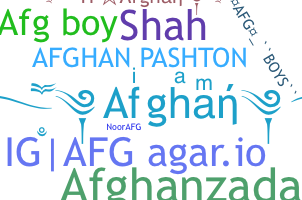 ชื่อเล่น - Afghan