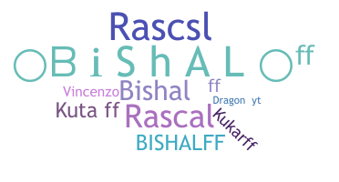 ชื่อเล่น - Bishalff
