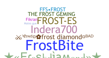 ชื่อเล่น - frostdiamond