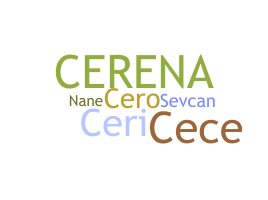 ชื่อเล่น - Ceren