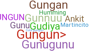 ชื่อเล่น - Gungun