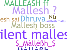 ชื่อเล่น - Mallesh