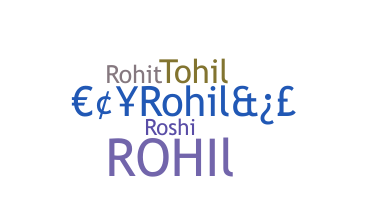 ชื่อเล่น - Rohil