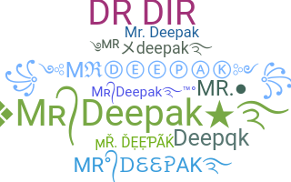 ชื่อเล่น - MrDeepak