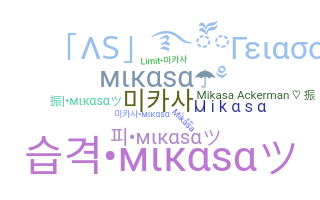 ชื่อเล่น - Mikasa