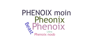 ชื่อเล่น - phenoix