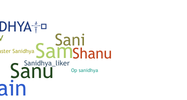 ชื่อเล่น - Sanidhya