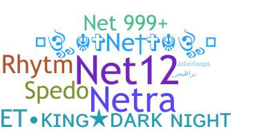 ชื่อเล่น - net