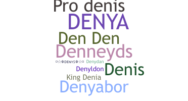 ชื่อเล่น - Denys