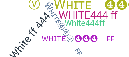 ชื่อเล่น - white444Ff