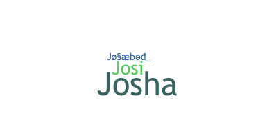 ชื่อเล่น - Josabeth