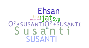 ชื่อเล่น - Susanti
