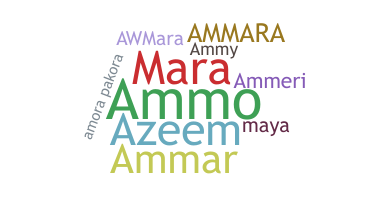 ชื่อเล่น - ammara