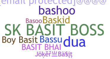 ชื่อเล่น - Basit