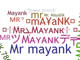 ชื่อเล่น - Mrmayank
