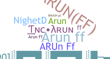 ชื่อเล่น - ArunFF