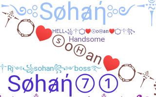 ชื่อเล่น - Sohan
