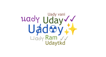 ชื่อเล่น - Uady