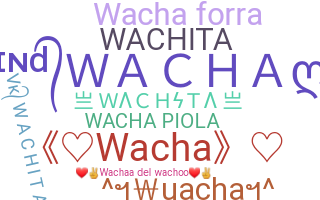 ชื่อเล่น - Wacha