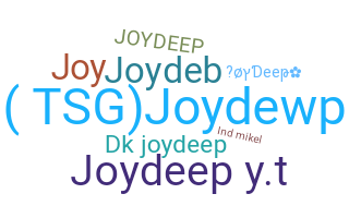 ชื่อเล่น - Joydeep