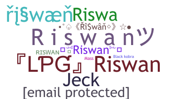 ชื่อเล่น - Riswan