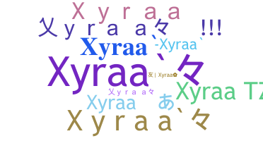 ชื่อเล่น - xyraa