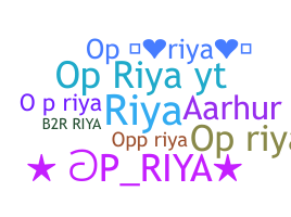 ชื่อเล่น - OPRiya