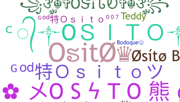 ชื่อเล่น - Osito