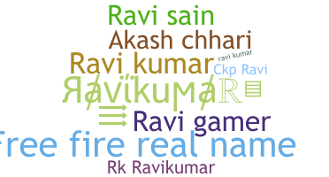 ชื่อเล่น - Ravikumar