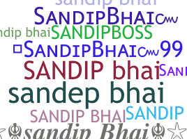 ชื่อเล่น - Sandipbhai