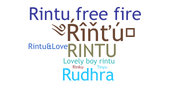 ชื่อเล่น - Rintu