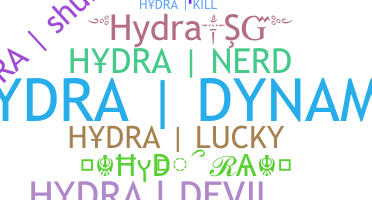 ชื่อเล่น - Hydra
