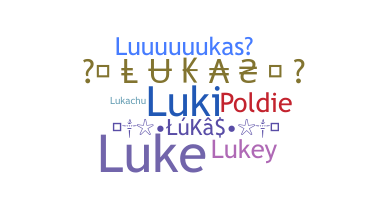 ชื่อเล่น - Lukas