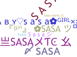 ชื่อเล่น - sasa