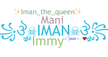 ชื่อเล่น - Iman